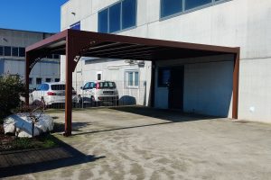 PERGOLA PER POSTI AUTO 7X6 m