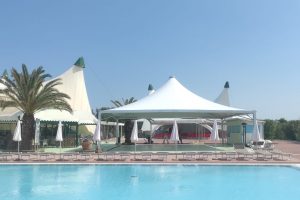 STRUTTURA A GAZEBO DA m 12X12 STRUTTURA A GAZEBO DA m 12X12